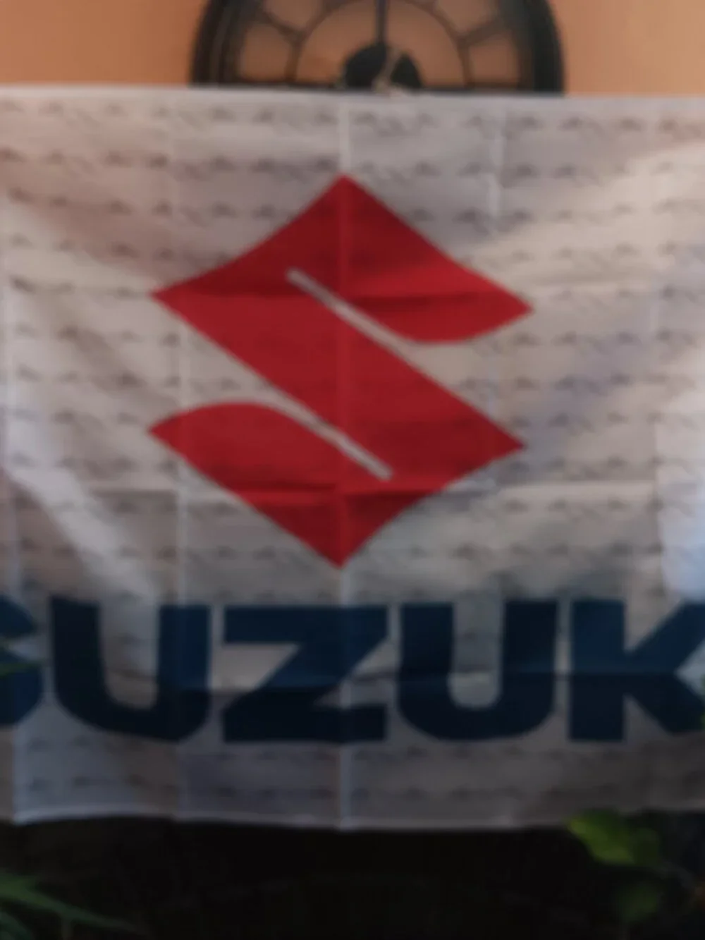 Suzuki Motorcycle 3x5 Feet Flag Automobile